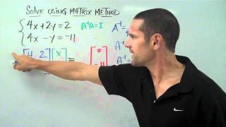 Matrices 5 Solving Simultaneous Equations with Matrices