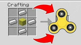 ✔Minecraft Pe:How To Make A Fidget Spinner!?
