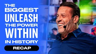 TOP MOMENTS from Tony Robbins BIGGEST Virtual Event EVER (UPW March 2024)