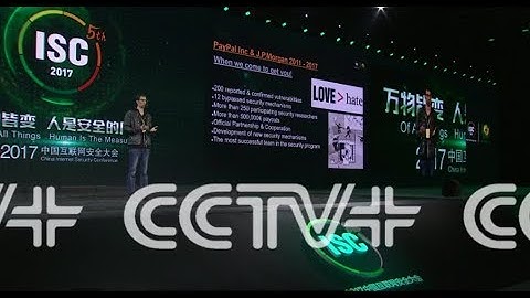 BugBounty Whitehat Hacker Internet Security Conference China Beijing - Benjamin Kunz Mejri Keynote