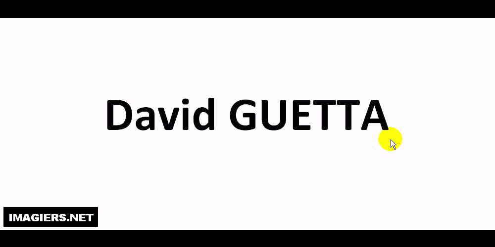 How to pronounce in French David GUETTA YouTube