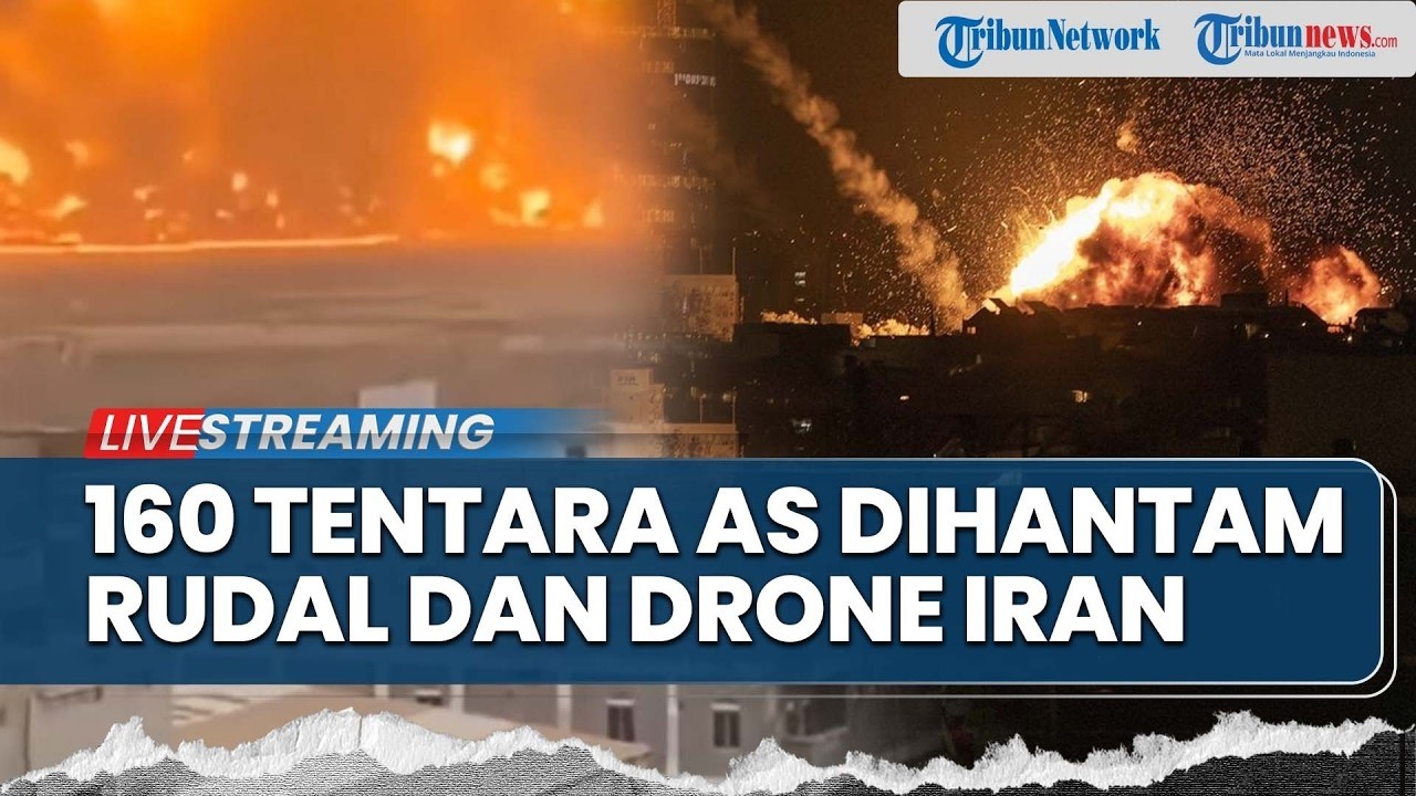 🔴Serangan Kejutan! 160 Tentara AS di Dubai Dibom Rudal & Drone Iran, Israel Hindari Perang Panjang