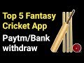 Best Fantasy Cricket app ? Earn Money Online Daily  Instant Withdrawal  11Wickets in Hindi
