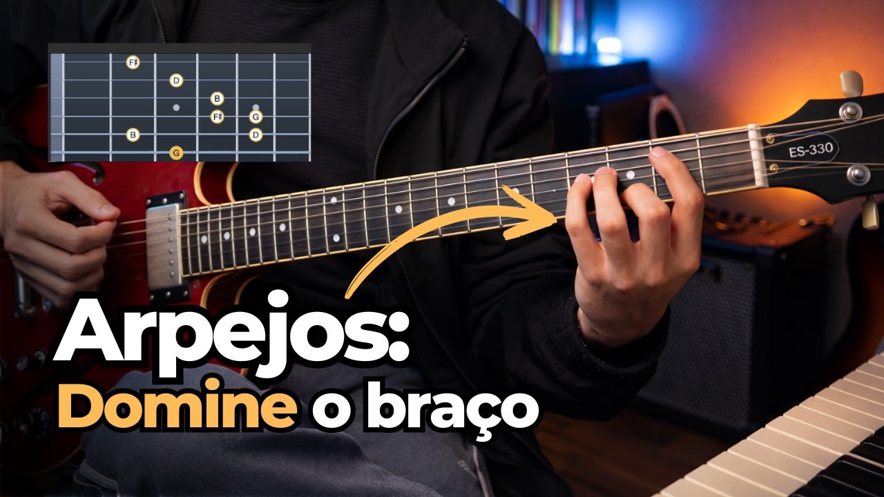 Como dominar os ARPEJOS na guitarra (2025) - Curso completo