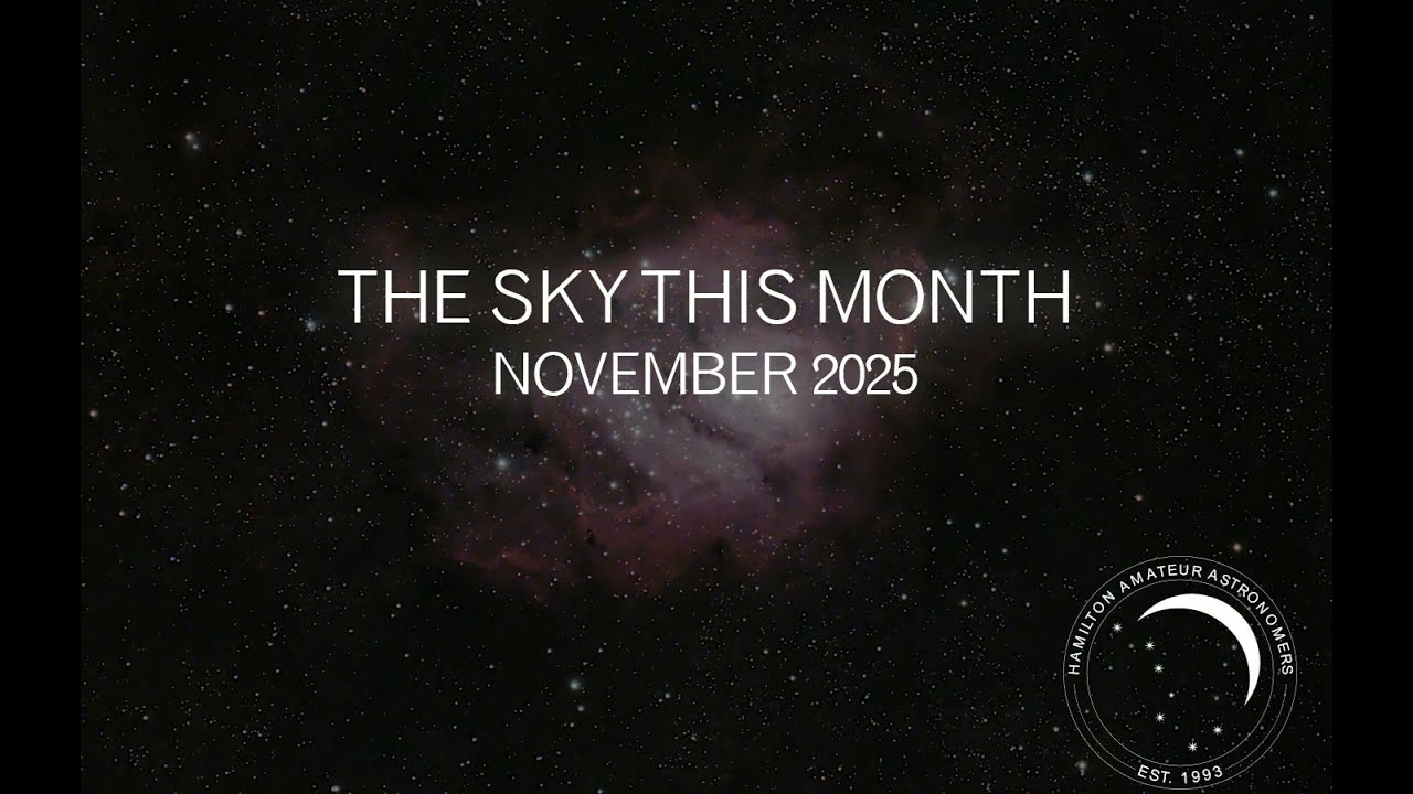 The Sky This Month November 2025 - HAA