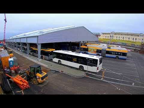 Eröffnung Bus-Port Lindenau im Juni 2022