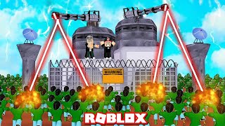Güvenli Zombi Evi Yaptık! Bölüm 2 - Roblox
