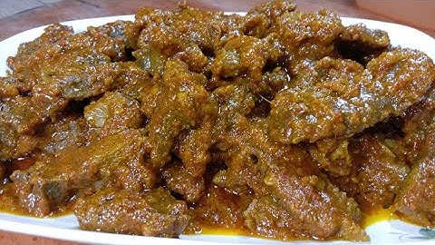 INI BUKAN RENDANG, LEBARAN DAGING DI MASAK SEPERTI INI AJA, ENAK BUKAN MAIN..!!
