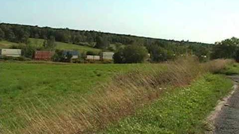CP Freight passing at Lens Siding