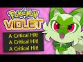 I Beat Pokemon Violet With ONLY Critical Hits