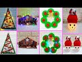 Easy Economical 4 Christmas Craft idea | Best out of waste Low budget Christmas craft idea