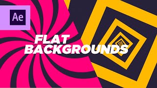 Flat Backgrounds in After Effects | Tutorial #4 Update