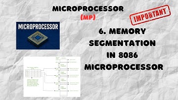 6. Memory Segmentation in 8086 Microprocessor | Types of Memory Segmentation | MP