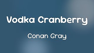 Conan Gray - Vodka Cranberry  [Lyrics]