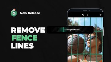 Remove fence lines with TouchRetouch 5.0, like magic