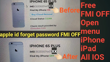 Permanent icloud FMI OFF Open Menu ( Active menu ) 5s TO 11 PRO MAX & All ipad All IOS/icloud unlock