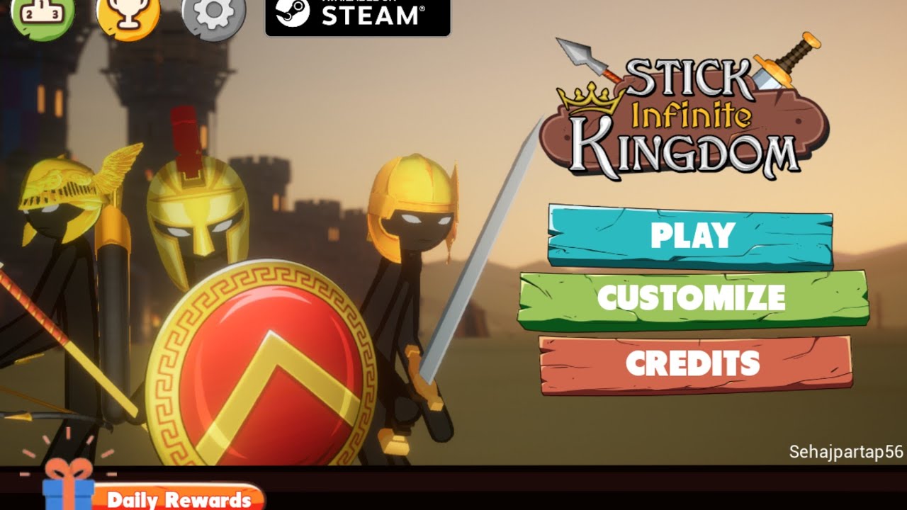 Stick infinite kindom custom match