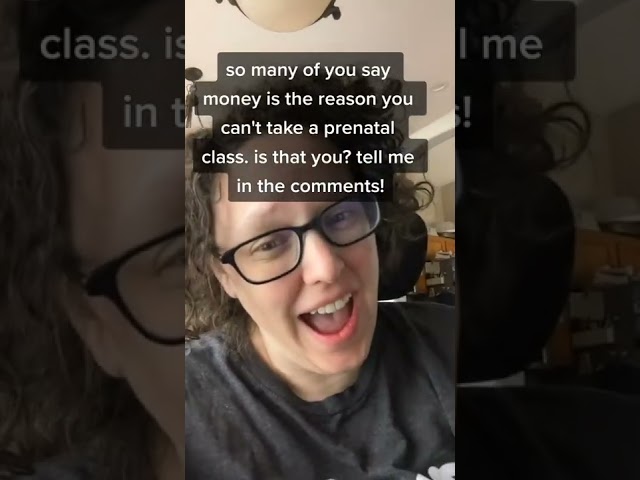 Worried you can't afford a prenatal class?  I have...