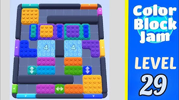 Color Block Jam Level 29 Walkthrough Solution