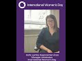 Aoife Lambe from MS Ireland celebrates International Women's Day