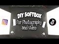 How to make Softbox at home in easy way |Easy and quick handmade softbox|Softbox at home in free way