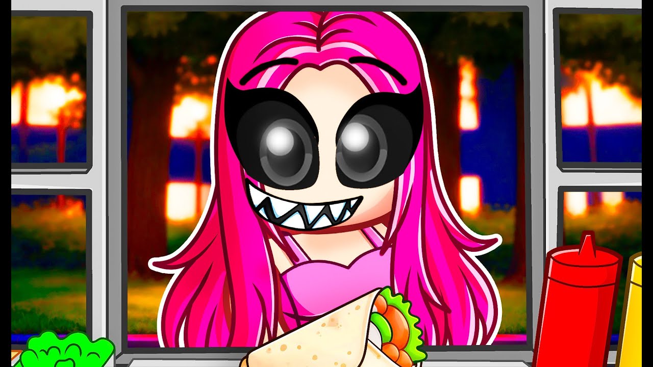 Surviving THE NIGHT SHIFT in ROBLOX SCARY SHAWARMA KIOSK!