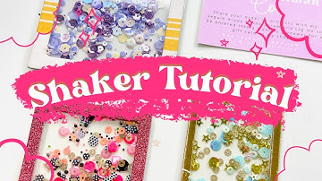 STEP BY STEP SEQUIN SHAKER FRAME TUTORIAL ✨