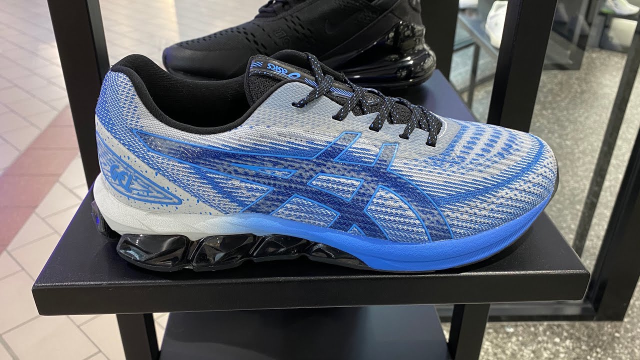 Asics Gel-Quantum 180 VII (Blue Coast/Glacier Grey) - YouTube