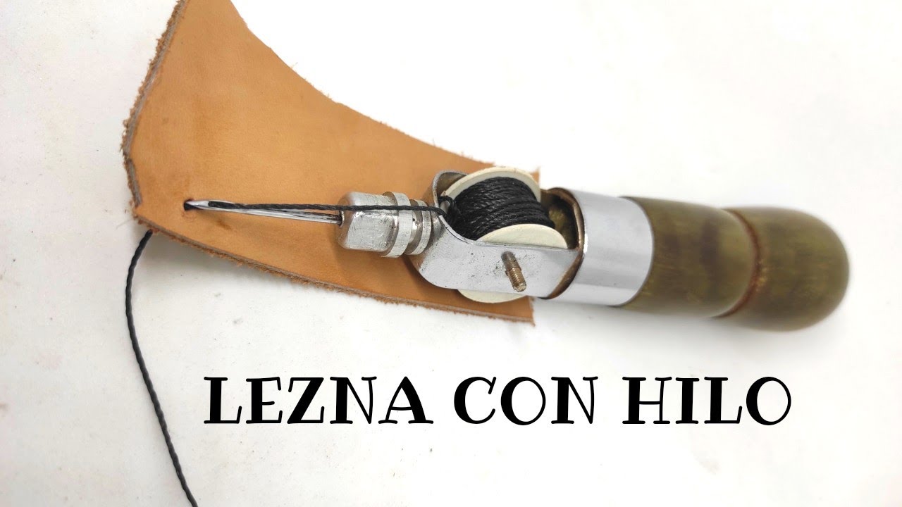 Como Hacer AGUJA para COSER ZAPATOS ( casera) muy FÁCIL