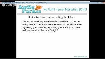How To Secure Wordpress - Part 1 Secure Your Wordpress Sites