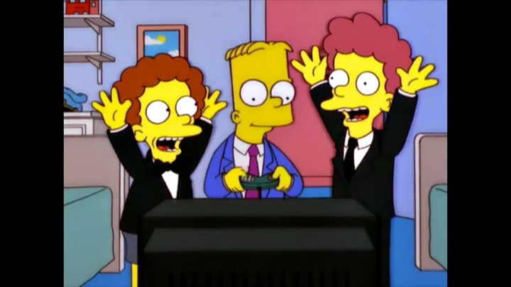 The Simpsons - Billy Graham's Bible Blaster Video ...