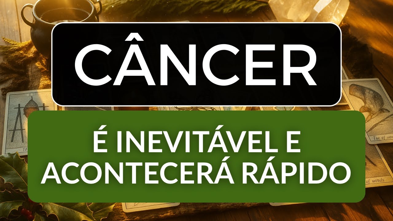 CÂNCER • Dinheiro vem! A colheita é sua! PORÉM… Você tem uma missão importante 🤫