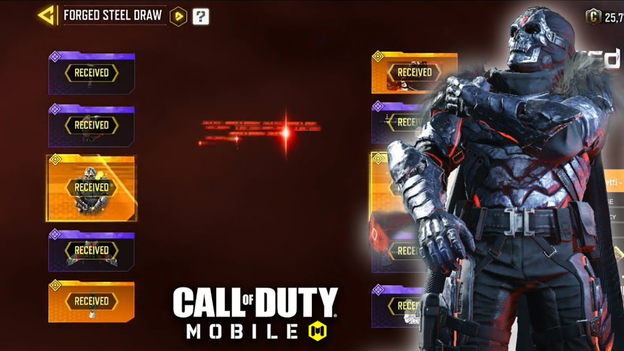 *NEW* STEEL DRAW Legendary MACE "FINAL GUARD" + "METAL