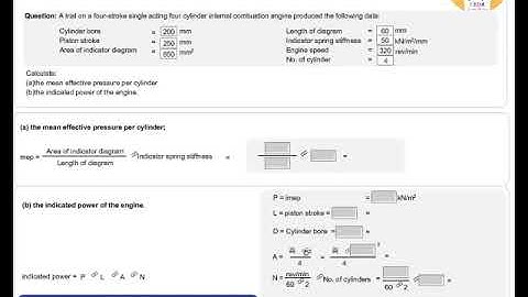 POWER CALCULATING ON TWO STROKE ENGINE
