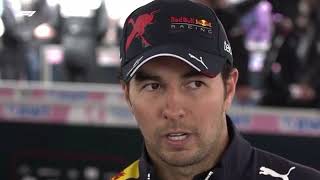 Sergio Perez Post Race Interview Imola GP