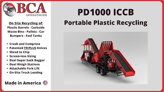 PD1000 ICCB Portable Plastic Recycling