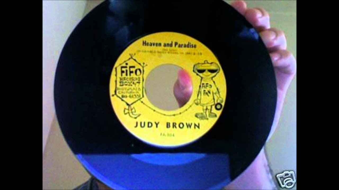 JUDY BROWN AND GROUP - HEAVEN AND PARADISE - FIFO 104 - 1961 JUDY BROWN AND GROUP - HEAVEN AND PARADISE - FIFO 104 - 1961