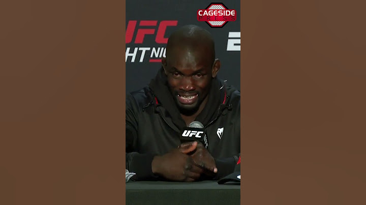 Themba Gorimbo Burst Into Tears Revealing Coach's Mother Had Passed Away Hours Before #UFCVegas92