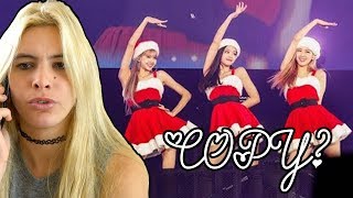 BLACKPINK DANCE TO Lele Pons MEAN GIRLS JINGLE BELL ROCK