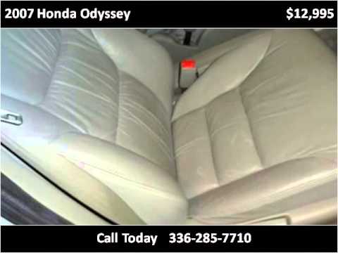 2007 Honda Odyssey Used Cars Greensboro NC - YouTube