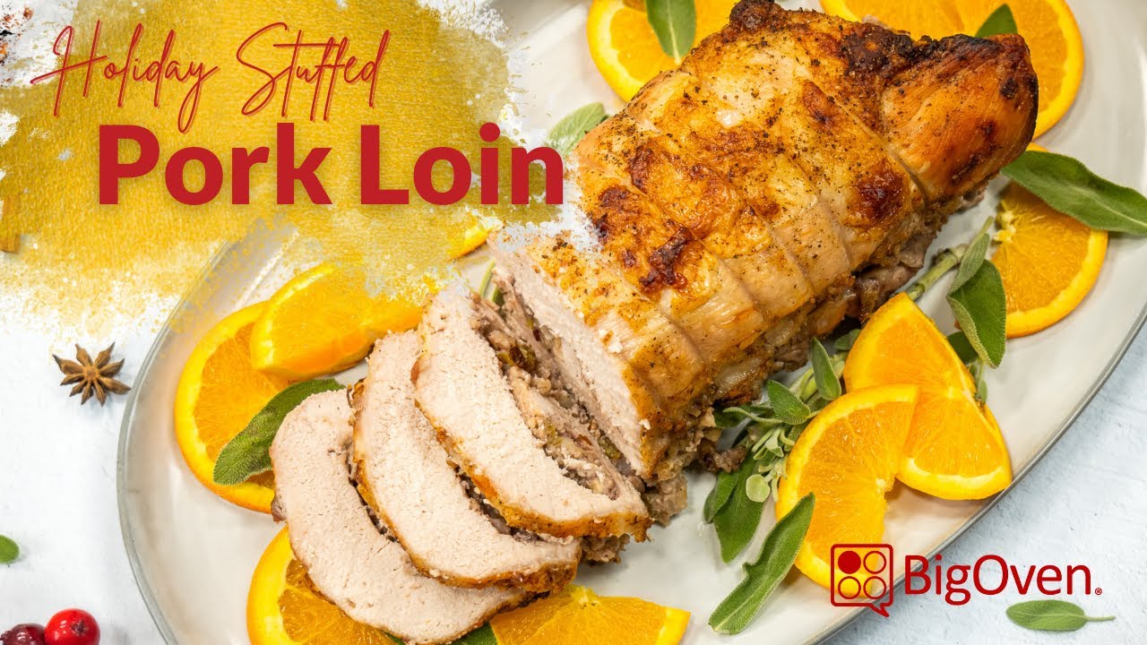 BigOven: Holiday Stuffed Pork Loin