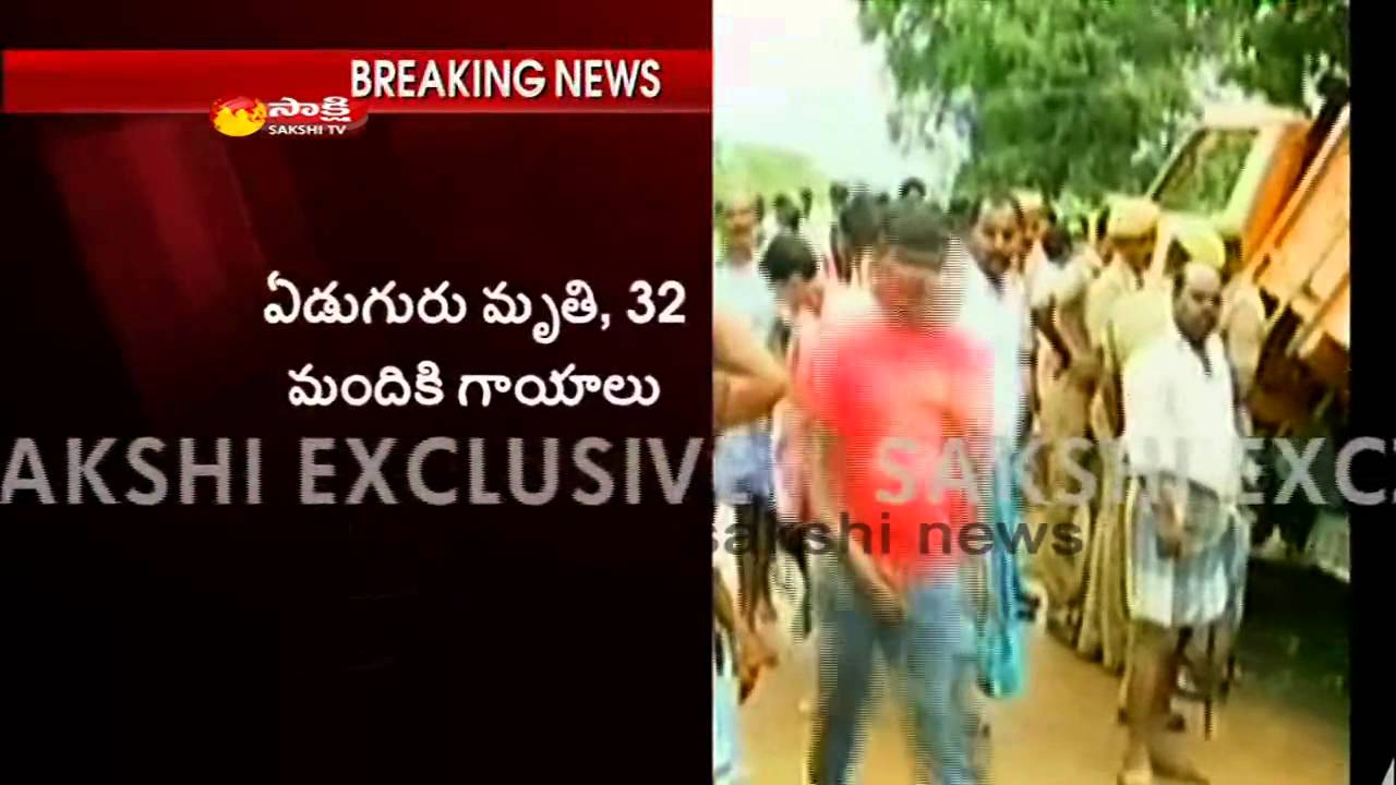 Road accident in Chennai