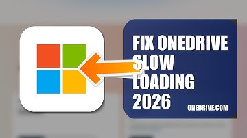 How To Fix OneDrive Slow Loading 2026