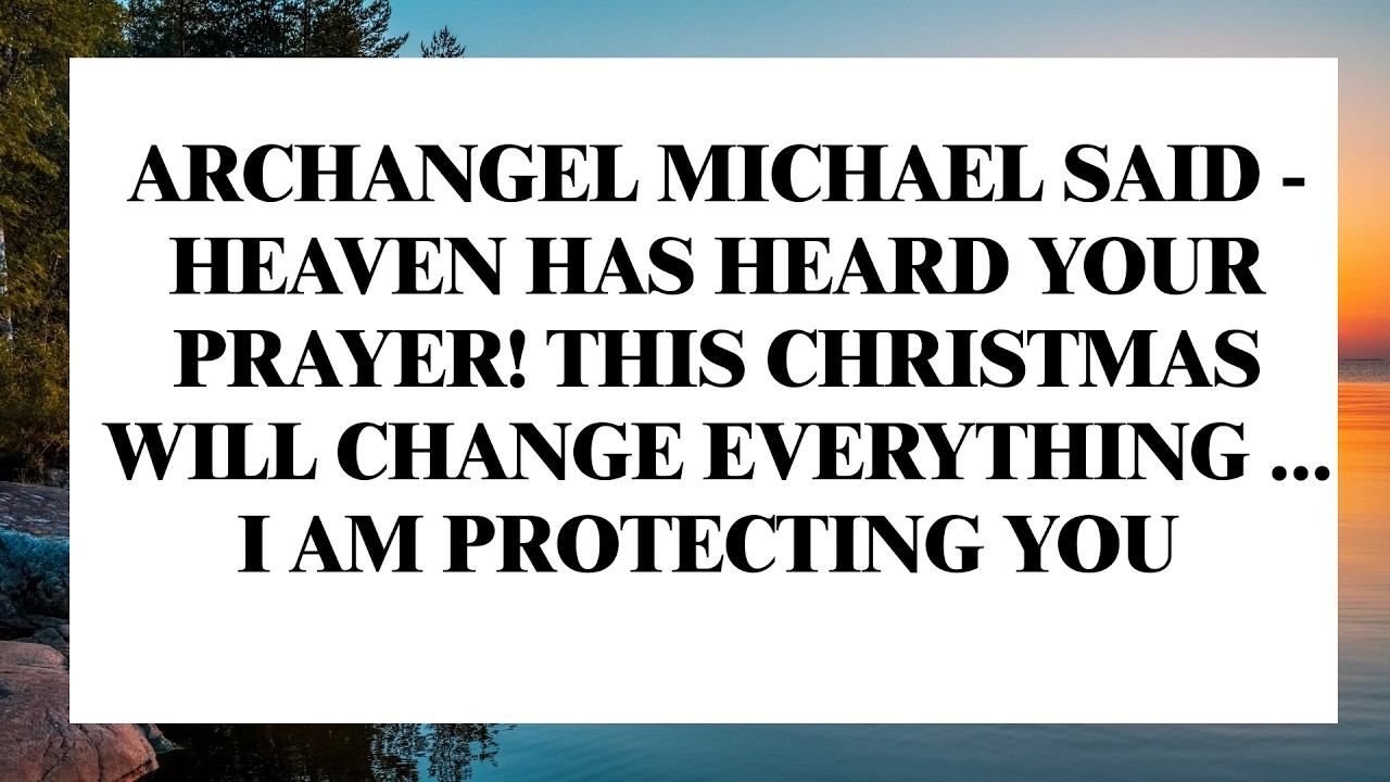 Heaven Has Heard Your Prayer! THIS CHRISTMAS WILL CHANGE EVERYTHING...| God Message now |