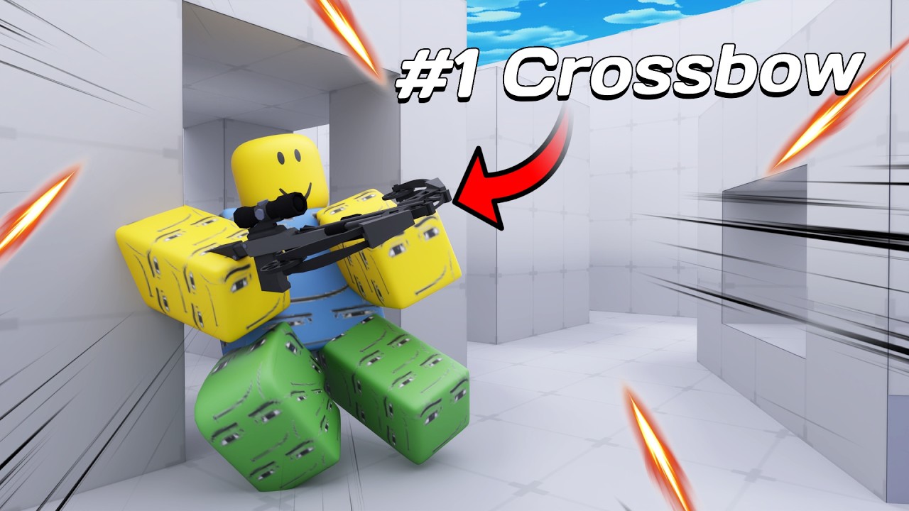 How the best Roblox Rivals player uses crossbow - YouTube