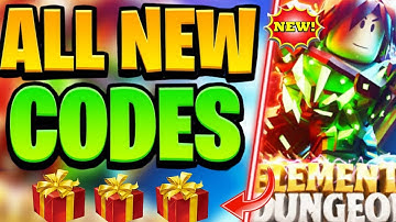 ❄️XMAS❄️ ELEMENTAL DUNGEONS - ELEMENTAL DUNGEONS CODES