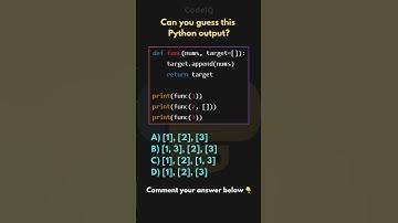 ⚡Daily Python Challenge #shorts #pythonquiz #coders #programmingchallenge #youtubeshorts #codingquiz