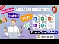 Download and Install Microsoft Office 365 (2024 Edition Free, Genuine & TESTED) | eTechniz.com 👍