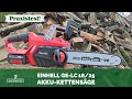 Einhell Akku-Kettensäge GE-LC 18/25 im Test!