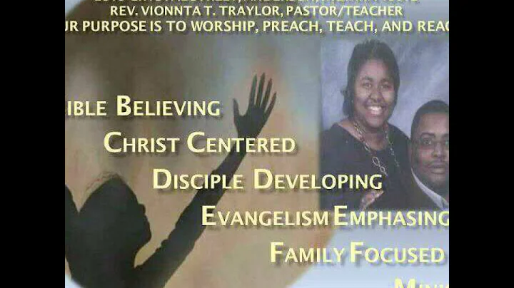 Pastor V Terrell Traylor preaching "I Want To Be F...